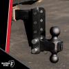 image:imageBulletProof Hitches  Adjustable Trailer Hitch 178 Single Ball Mount  Replacement 178 Ball Hitch Rated up to 8000 lbs  Solid Steel Corrosion Resistant Black Powder Coat2 and 2 516