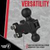 image:imageBulletProof Hitches  Adjustable Trailer Hitch 178 Single Ball Mount  Replacement 178 Ball Hitch Rated up to 8000 lbs  Solid Steel Corrosion Resistant Black Powder Coat2 and 2 516