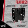 image:imageBulletProof Hitches  Extreme Duty Road Suppressor Channel to Channel Trailer Coupler Rated to 36000 lbs  Shock Absorbing Hitch Coupler to Reduce Vibrations for a Smoother RideExtreme Duty