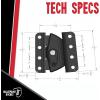 image:imageBulletProof Hitches  Extreme Duty Road Suppressor Channel to Channel Trailer Coupler Rated to 36000 lbs  Shock Absorbing Hitch Coupler to Reduce Vibrations for a Smoother RideExtreme Duty