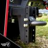 image:imageBulletProof Hitches  Loop Lunette Ring  Pintle Hitch Ring Rated to 24000 lbs  for Towing Pintle Military Trailers Demolition amp Recovery  Solid Steel CorrosionResistant Black Powder Coat