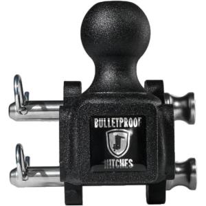 image:imageBulletProof Hitches  Adjustable Trailer Hitch 178 Single Ball Mount  Replacement 178 Ball Hitch Rated up to 8000 lbs  Solid Steel Corrosion Resistant Black Powder Coat178