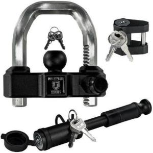 image:imageBulletProof Hitches Black Ops Extreme Trailer Lock Set