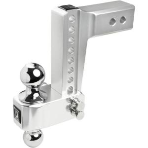 image:imageBulletProof Hitches  25 Aluminum Trailer Hitch 14000 lb Rating  Adjustable Hitch with 4 DropRise and 2 amp 2516 Dual Ball  CorrosionResistant Tow Hitch6