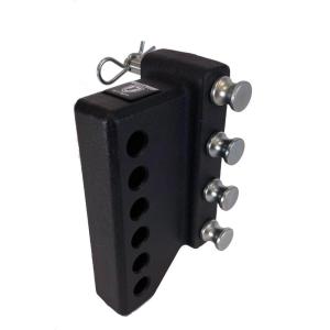 image:imageBulletProof Hitches  Heavy Duty Weight Distribution Hitch Adapter  Rated up to 22000 lbs  Black Powder Coat CorrosionResistant  BulletProof Hitch AccessoriesHeavy Duty