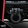 image:imageBulletProof Hitches  20 Shackle Hitch Receiver with 36000 lb Rating and DRingClevis  Tow Hitch Shackle for 2 Receivers  Extreme Duty Solid Steel Black Powder Coat20
