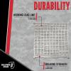 image:imageBulletProof Hitches  Heavy Duty Cargo Net Rated to 2200 lbs  84 x 84 White  Cargo Netting for Truck Bed Trailers and Utility Haulers