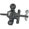image:imageBulletProof Hitches  114 Trailer Mounted Sway Control Ball  Replacement Ball Mount Plate for Mounting Sway Control System  Solid Steel Black Powder Coat Corrosion ResistantHeavyExtreme Duty Sway Control Ball Mount