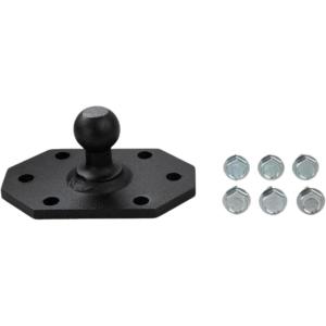 image:imageBulletProof Hitches  114 Trailer Mounted Sway Control Ball  Replacement Ball Mount Plate for Mounting Sway Control System  Solid Steel Black Powder Coat Corrosion ResistantSway Control Ball  TrailerMounted