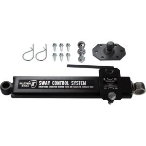 image:imageBulletProof Hitches  114 Trailer Mounted Sway Control Ball  Replacement Ball Mount Plate for Mounting Sway Control System  Solid Steel Black Powder Coat Corrosion ResistantSway Control System