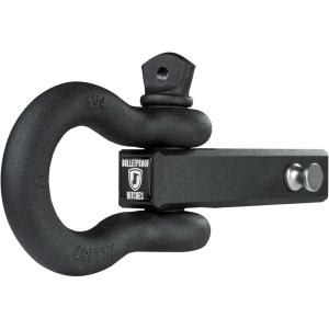image:imageBulletProof Hitches  20 Shackle Hitch Receiver with 36000 lb Rating and DRingClevis  Tow Hitch Shackle for 2 Receivers  Extreme Duty Solid Steel Black Powder Coat25