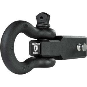 image:imageBulletProof Hitches  20 Shackle Hitch Receiver with 36000 lb Rating and DRingClevis  Tow Hitch Shackle for 2 Receivers  Extreme Duty Solid Steel Black Powder Coat30