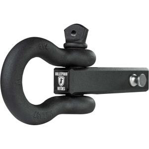 image:imageBulletProof Hitches  20 Shackle Hitch Receiver with 36000 lb Rating and DRingClevis  Tow Hitch Shackle for 2 Receivers  Extreme Duty Solid Steel Black Powder Coat20
