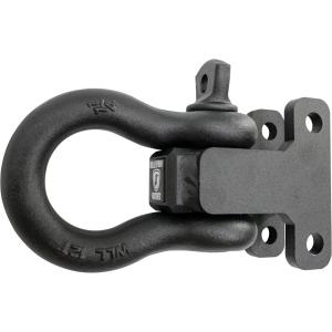 image:imageBulletProof Hitches  Adjustable Extreme Duty Clevis Shackle Mount  Rated to 36000 lbs  Shackles for Towing Recovery Demolition amp More  Solid Steel Corrosion Resistant Black Powder Coat