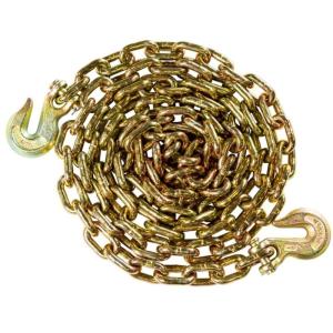 image:imageBulletProof Hitches  12 x 12 Transport Chains  12 Inch Chain Rated to 45200 lbs with a Working Load Limit of 11300 lbs  Grade 70 DOT Compliant  Gold Chromate Corrosion Resistant12 x 16