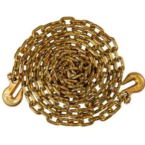 image:imageBulletProof Hitches  12 x 12 Transport Chains  12 Inch Chain Rated to 45200 lbs with a Working Load Limit of 11300 lbs  Grade 70 DOT Compliant  Gold Chromate Corrosion Resistant12 x 20