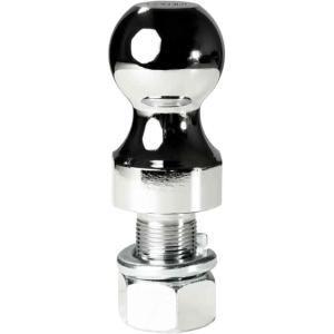 image:imageBulletProof Hitches  2 Threaded Trailer Hitch Ball  Tow Ball Rated to 10000 lbs with 1 Shank Diameter 2 Shank Length  CorrosionResistant178