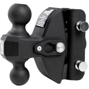 image:imageBulletProof Hitches  Heavy Duty Road Suppressor Dual Ball 2 and 2516  Suspension Hitch Rated to 22000 lbs Shock Absorbing Hitch Reduces Vibrations for a Smoother RideExtreme Duty