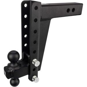 image:imageBulletProof Hitches  25 Adjustable Heavy Duty Trailer Hitch 22000 lb Rating  18 DropRise Trailer Hitch with 2 amp 2516 Dual Ball  Powder Coat Solid Steel CorrosionResistant10